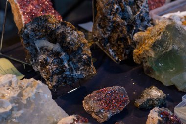 Güney Almanya stuttgart Market'teki taşlar.