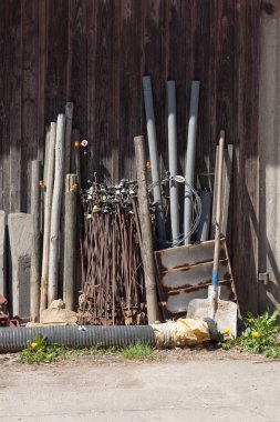 Ve Güney Alman kırsal çiftçiler araçları.
