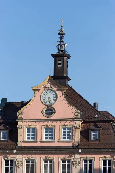 Día Muy Soleado Final Mayo Ciudad Histórica Del Sur Alemania — Foto de Stock