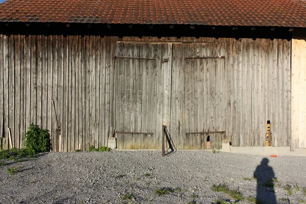 Mycket Trevlig Solig Dag Slutet Södra Tyskland Visas Klarblå Himmel — Stockfoto