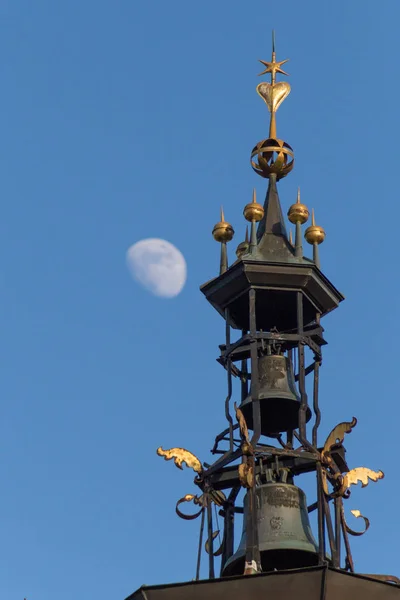 Una Ciudad Histórica Sur Alemania Techos Antena Arquitectura Detallada Edificios — Foto de Stock