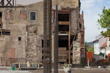Güney Almanya inşaat detayları.