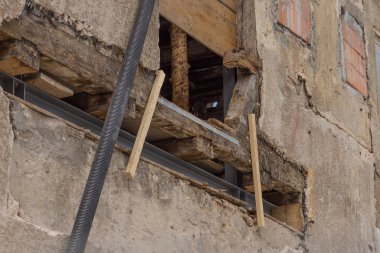 Güney Almanya inşaat detayları.