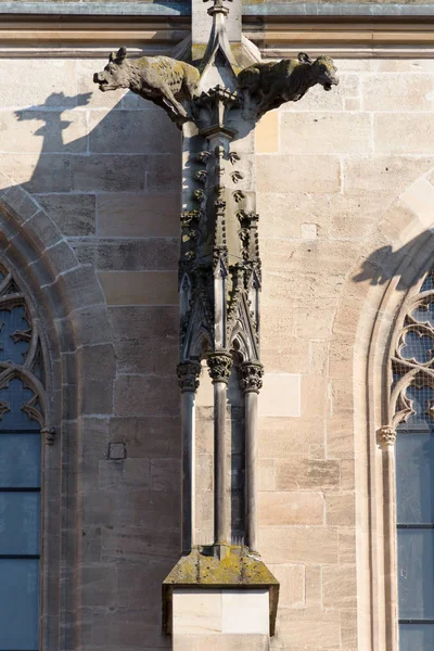 Una Ciudad Imperial Libre Sur Alemania Mayo Detalles Religiosos Ornamentos — Foto de Stock