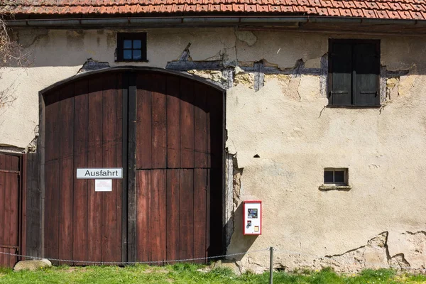 Machine Gomme Campagne Rurale — Photo