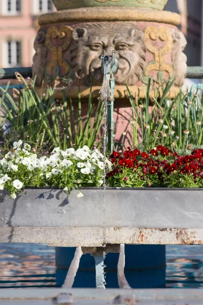 Día Muy Soleado Final Mayo Ciudad Histórica Del Sur Alemania — Foto de Stock