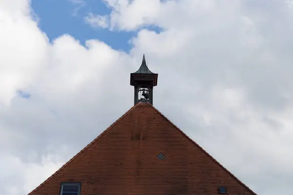 Día Muy Soleado Junio Sur Alemania Cerca Del Centro Una — Foto de Stock