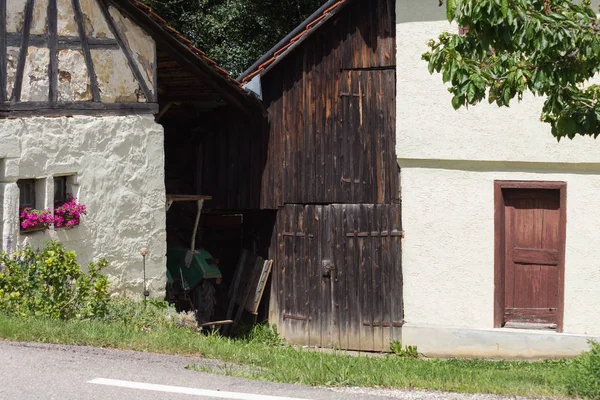 Par Une Journée Très Ensoleillée Juin Allemagne Sud Vous Voyez — Photo