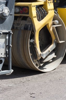 Alman roadroller parçaları ve Ayrıntılar.