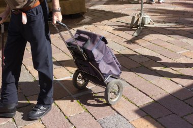 İnsanlar street market yakınındaki tarafından