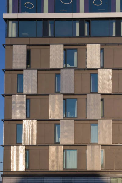 Современный Фасад Отеля Утреннем Свете Южной Германии Возле Штутгарта — стоковое фото
