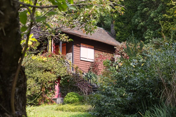 Jardín Casa Campo Del Sur Alemania Finales Del Verano Septiembre — Foto de Stock