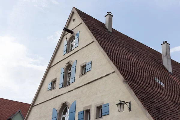 Dans Une Ville Historique Bavière Allemagne Sud Été Vieux Bâtiments — Photo
