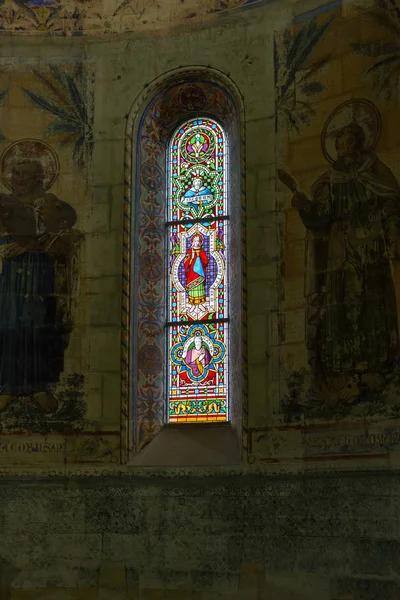 Römische Baudetails Einer Historischen Kirche Schwäbisch Gmünd — Stockfoto