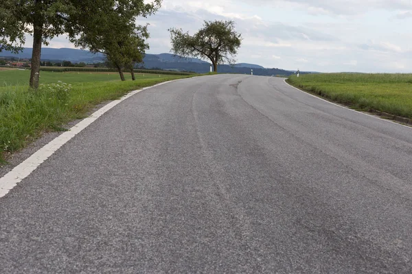 Par Une Journée Très Ensoleillée Août Allemagne Sud Vous Voyez — Photo