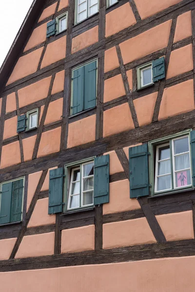 Dans Une Ville Historique Bavière Allemagne Sud Été Vieux Bâtiments — Photo