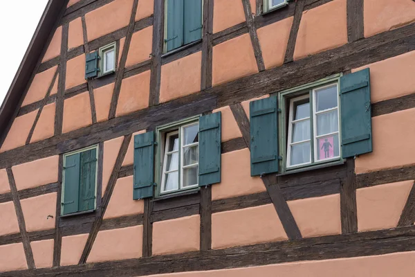 Dans Une Ville Historique Bavière Allemagne Sud Été Vieux Bâtiments — Photo