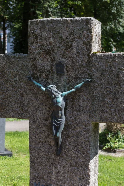 Cimitero Estate Della Germania Meridionale Città Storica — Foto Stock