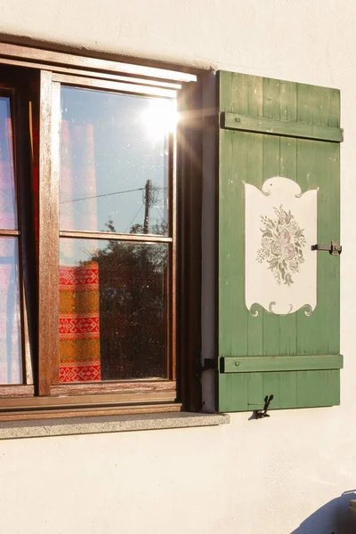 Bayerisches Bauernhaus Sommernachmittag Warmer Sonnenschein Aus Süddeutschland — Stockfoto