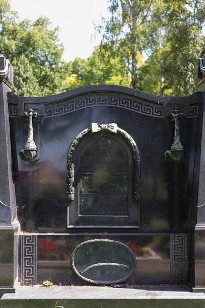 Cementerio Verano Del Sur Alemania Ciudad Histórica — Foto de Stock