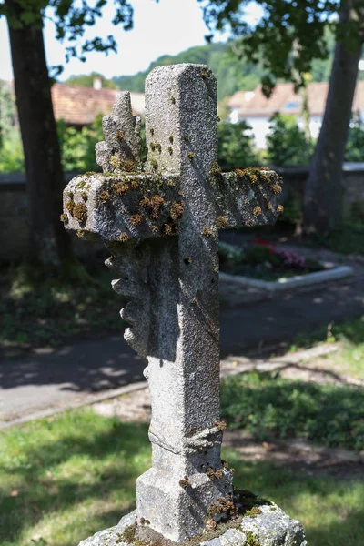 Churchyard Summer South Germany Historical City — Stock Photo, Image