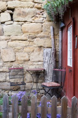 Güney Almanya tarihi şehir şehir Münih ve stuttgart sonbahar ay Kasım arasında çerçeve binalarda duvar ve cephe mimarisi