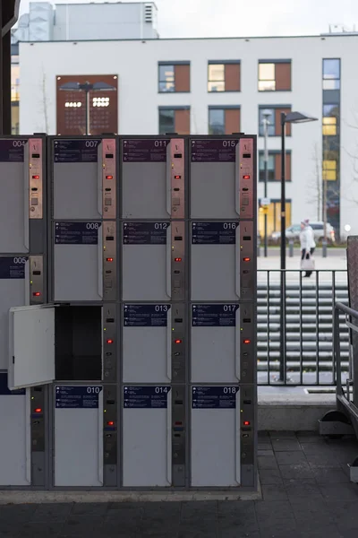 Zámek Pole Vlakové Nádraží Jižním Německu Historické Město Poblíž Stuttgart — Stock fotografie