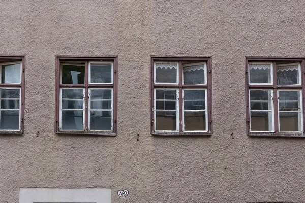 Una Ciudad Histórica Bavaria Sur Alemania Verano Viejos Edificios Madera —  Fotos de Stock