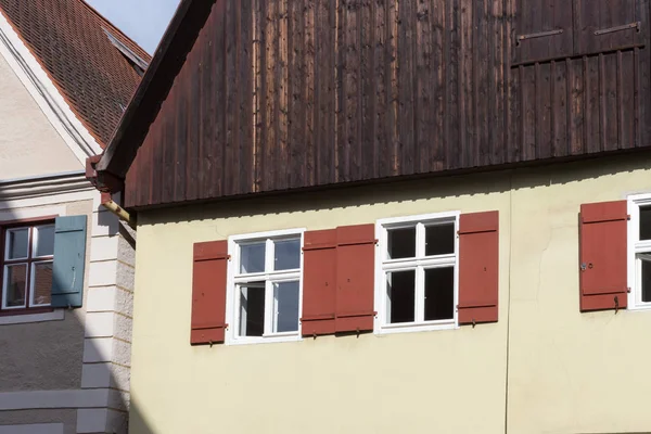 Una Storica Città Bavaria Nel Sud Della Germania Estate Vecchi — Foto Stock