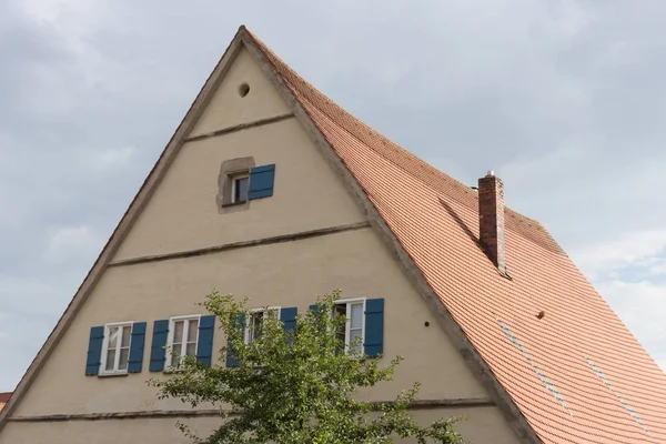 Una Storica Città Bavaria Nel Sud Della Germania Estate Vecchi — Foto Stock