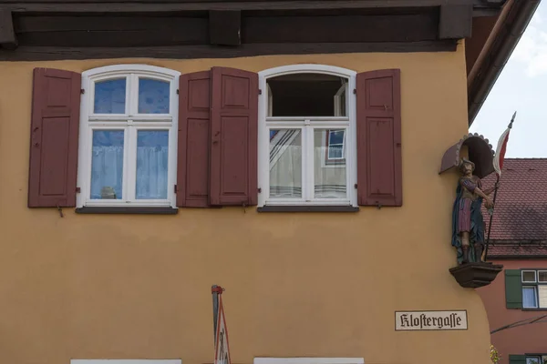 Una Storica Città Bavaria Nel Sud Della Germania Estate Vecchi — Foto Stock