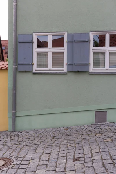 Dans Une Ville Historique Bavière Allemagne Sud Été Vieux Bâtiments — Photo