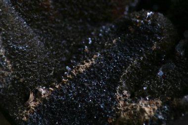 stuttgart şehir ve Güney Almanya Münih yakınındaki bazı parlak taşlarla kahverengi koyu siyah renklerde taş sanat