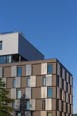 modern otel cephe sabah stuttgart yakınındaki Güney Almanya'da ışık