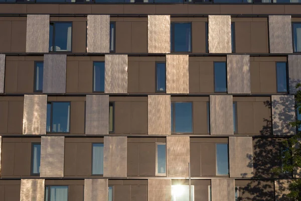 Fachada Moderna Hotel Luz Manhã Alemanha Sul Perto Stuttgart — Fotografia de Stock