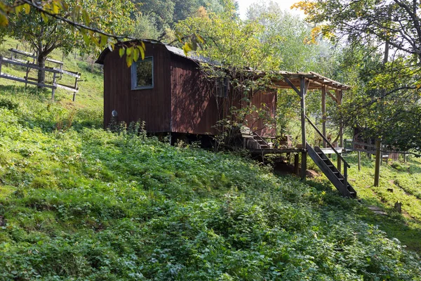 Jardín Casa Campo Del Sur Alemania Finales Del Verano Septiembre — Foto de Stock