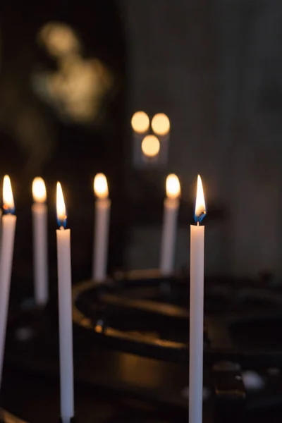 Alma Símbolo Creencia Religión Que Ilumina Ambiente Una Iglesia Con — Foto de Stock