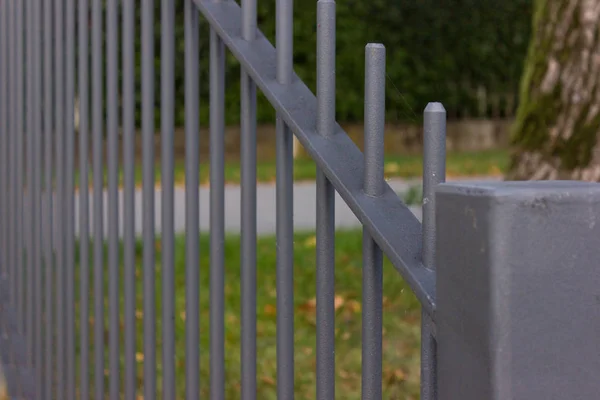 Fences Gazebo Historical City South Germany Fall Month September Evening — Stock Photo, Image