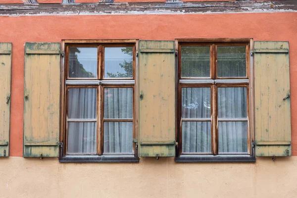 Dans Une Ville Historique Bavière Allemagne Sud Été Vieux Bâtiments — Photo