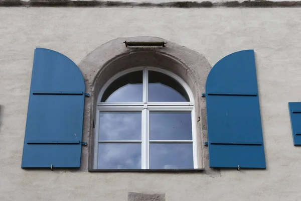 Una Ciudad Histórica Bavaria Sur Alemania Verano Viejos Edificios Madera —  Fotos de Stock