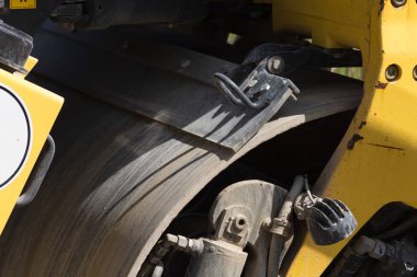 Alman roadroller parçaları ve Ayrıntılar.