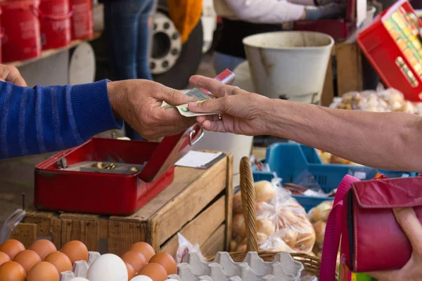 Μια Πολύ Ηλιόλουστη Ημέρα Τον Ιούλιο Στη Νότια Γερμανία Βλέπετε — Φωτογραφία Αρχείου