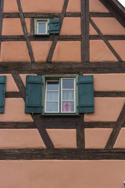 Historycznych Miasta Bawarii Południowych Niemczech Sezonie Letnim Starych Budynków Ramki — Zdjęcie stockowe