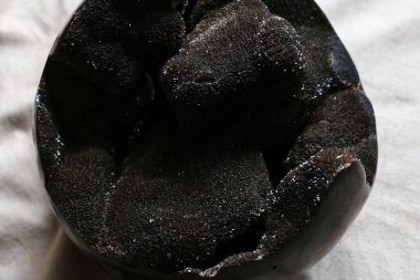 stuttgart şehir ve Güney Almanya Münih yakınındaki bazı parlak taşlarla kahverengi koyu siyah renklerde taş sanat