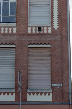 cepheler ve Güney Almanya tarihi şehir vintage bir bahçede detaylarını