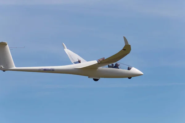 Planeador Vuelo Aeródromo Del Sur Alemania — Foto de Stock