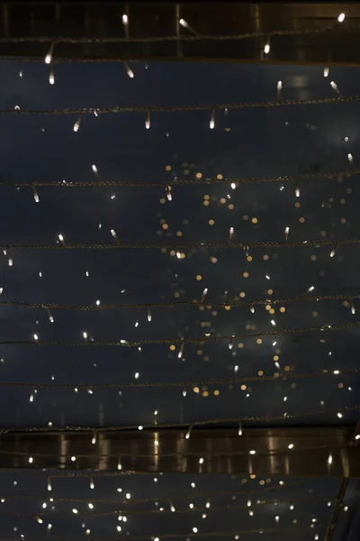 Variações Sobre Brilho Mercado Natal Hora Azul Dezembro Advento Uma — Fotografia de Stock