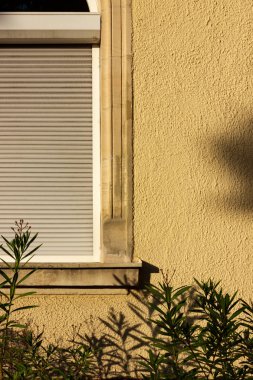 Güney Almanya şehir cepheler mimari bahar akşamları