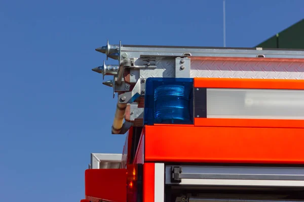 Detalhes Carro Nos Bombeiros Sul Alemanha — Fotografia de Stock