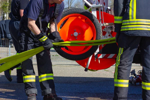 Departamento Bomberos Acción Sur Alemania —  Fotos de Stock